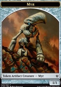Myr // Bird (White) Double-sided Token Myr // Bird (White) Double-sided Token